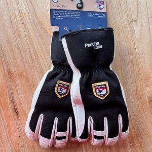 NWT Unisex Hestra Black Army Leather Patrol Gloves